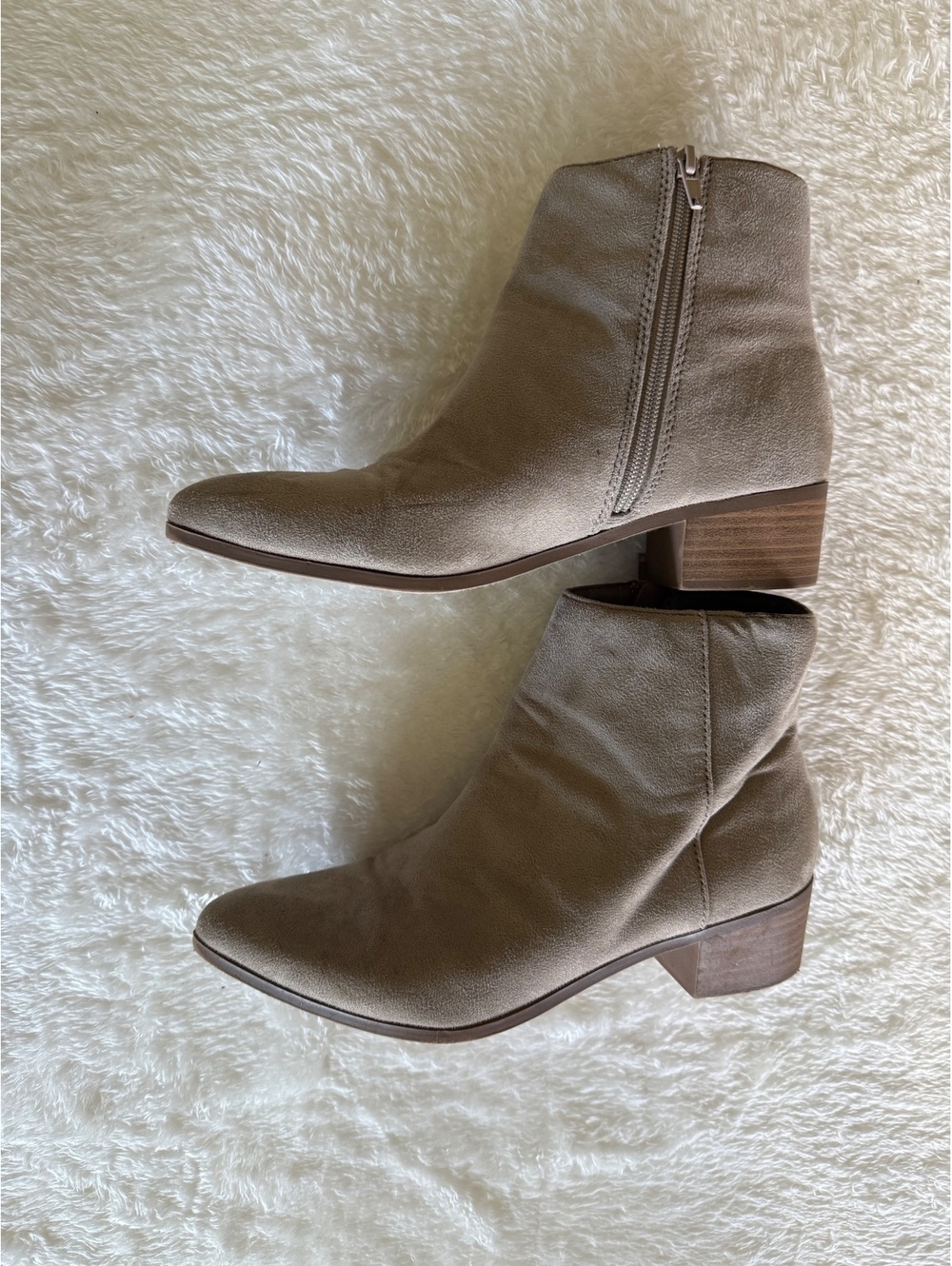 Gray Ankle Boot - Size 9